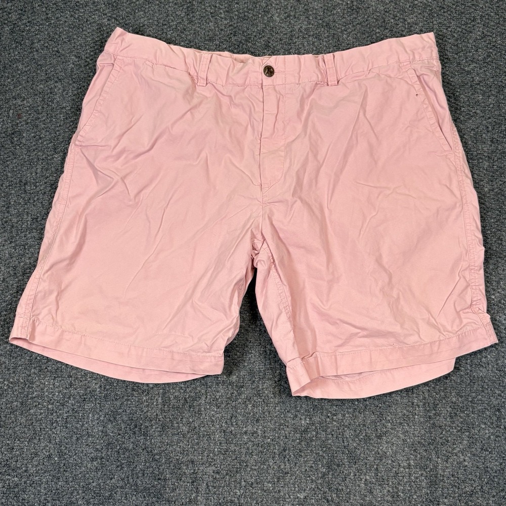 POLO RALPH LAUREN SWIMWEAR Mens PINK DRAWSTRING ZIPPER FLY‎ CHINO SHORTS 40